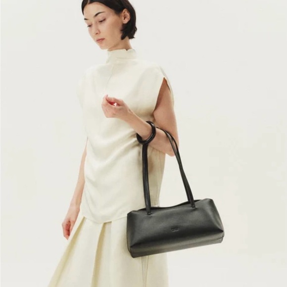 Freja New York Black Faux Leather Chrystie Bag - Picture 7 of 10